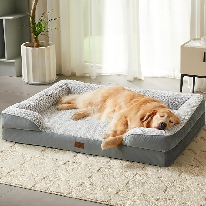 Orthopedic Dog Bed for Medium Dogs, Egg Crate Foam Bed for Medium Dogs - Image 8