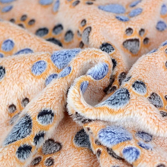 Dog Blankets for Medium Large Dogs, 3 Pack Pet Blanket Washable 41" x 31" - Image 3
