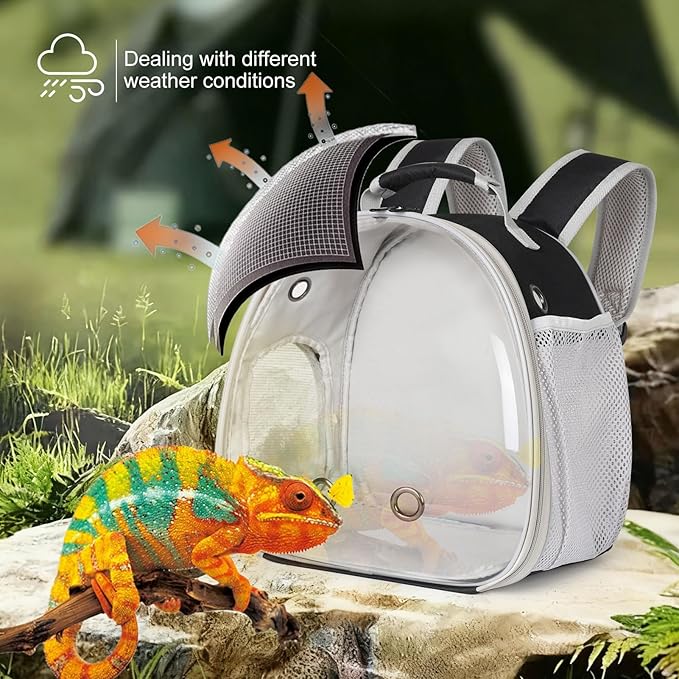 Guinea Pig Backpack Carrier, Bearded Dragon Carrier Backpack - Image 5