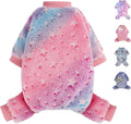 Dog Sweaters Small Girl Warm Fleece Pajamas, Cute Extra Small Dog Clothes by Unknown