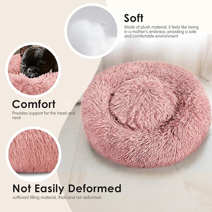 Hoewina Dog & Cat Bed, 20in Cat Beds - Image 4