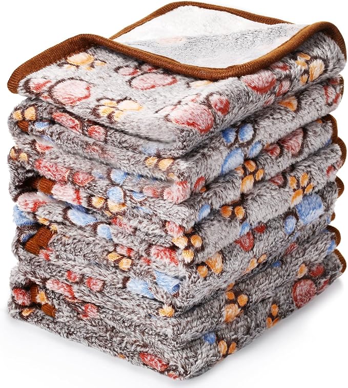 Tatuo 4 Pcs Dog Blanket for Pet Cat Blankets Indoor Puppy Teething Stuff Toys by Tatuo