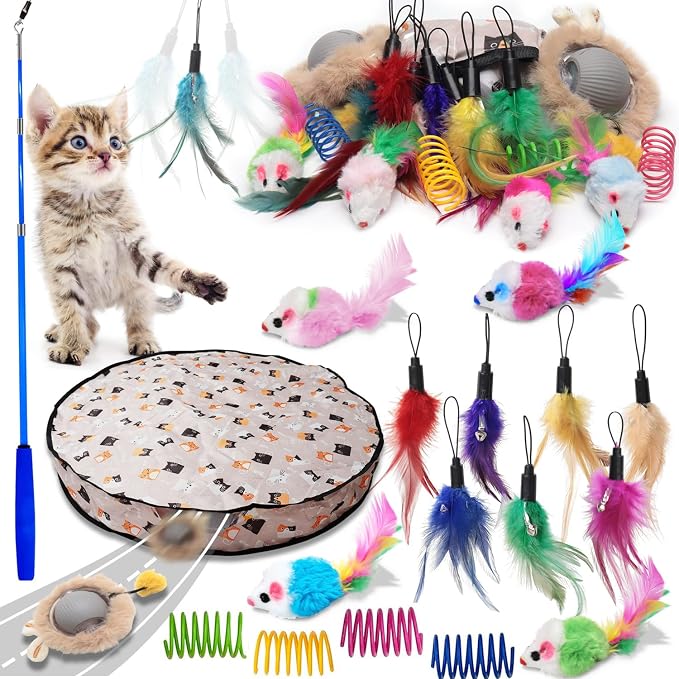 Cat Toys Pack, Interactive Cats Toys by Unknown