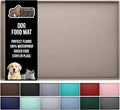 GORILLA GRIP 100% Waterproof Raised Edge BPA Free Silicone Pet Feeding Mat by GorillaGrip