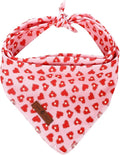 lionet paws Valentines Dog Bandana by lionetpaws