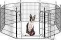 Yaheetech Expandable Dog Playpen, 8 Panel 24 inch Puppy Playpen by Yaheetech