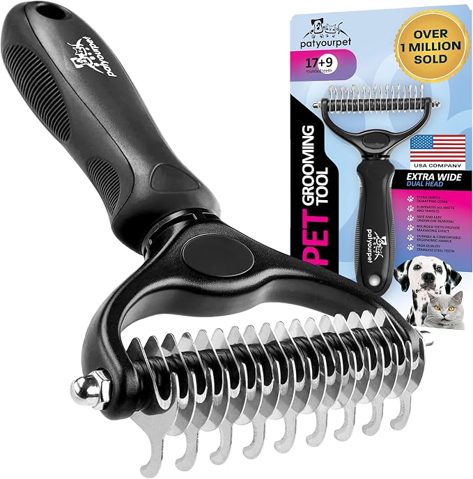 Pat Your Pet Deshedding Dog Brush by Pat+Your+Pet