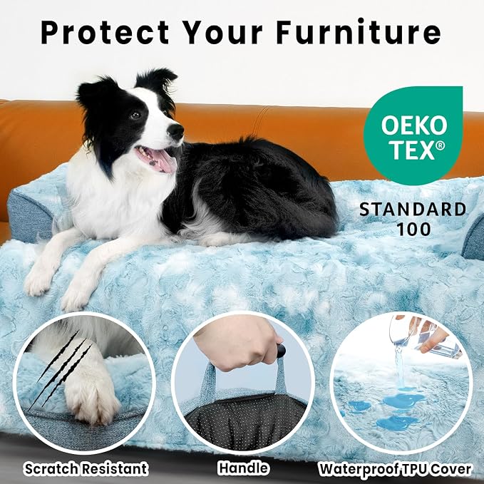 Calming Extra Large Dog Couch Bed - Image 5