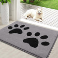 Buganda Dog Door Mat for Muddy Paws, Absorbent Dirt Trapper Washable Indoor by Buganda