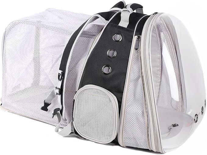 Dual Extension Pet Backpack Carrier by halinfer
