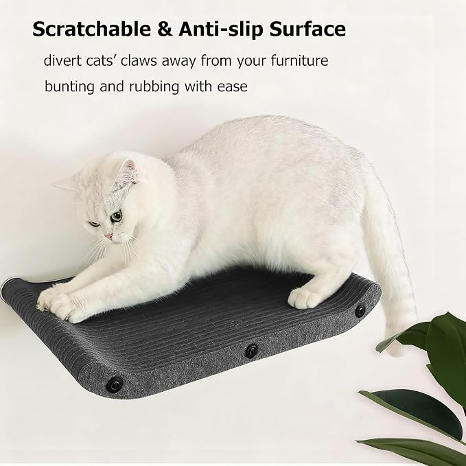 Wall Mounted Cat Shelves and Perches, Scratcher Cat Beds & Furniture - Image 2