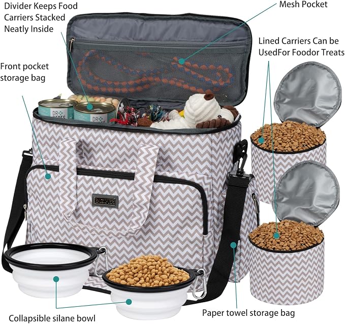 BAGLHER Dog Travel Bag, Pet Travel Bag, - Image 5