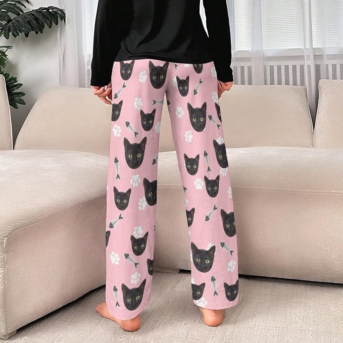Custom Pajamas Pants with Photo - Image 5