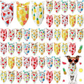 Weewooday 50 Pcs Fruit Dog Bandanas Bulk by Weewooday