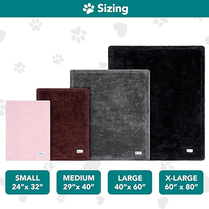 PetAmi Dog Blanket for Large Dogs, Calming Pet Throw for Bed, Washable Sofa - Image 7
