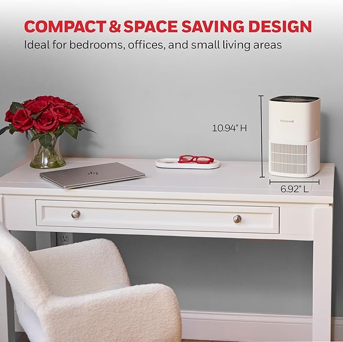 Honeywell Allergen Plus Compact HEPA Small Room Air Purifiers - Image 6