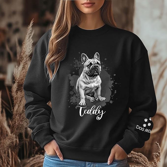 CHIARA CONTI11 Custom Dog Hoodie, Custom Pet Gifts, Custom Dog Shirt, Custom - Image 5