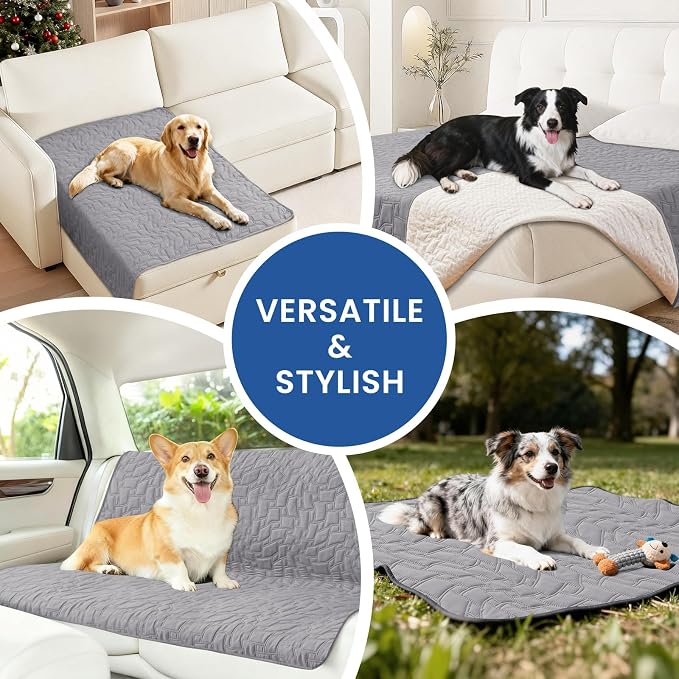 Waterproof Couch Covers for Pets, Waterproof Dog Bed Cover, Anti-Slip Soft Dog - Image 5