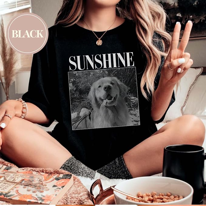 Custom Pet Sweatshirts with Photo and Name, Personalized Dog Sweatshirt - Image 2