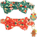 Faygarsle 2 Pack Christmas Cat Collar Set, by Faygarsle