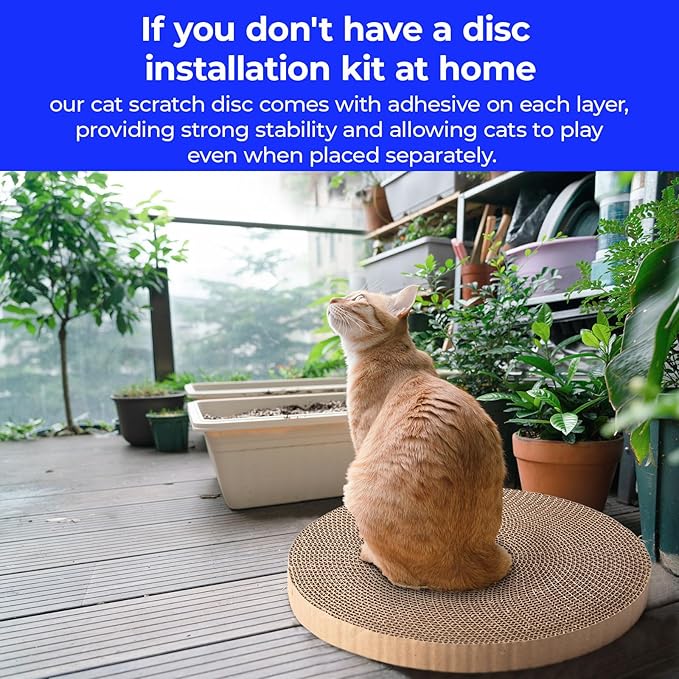 Round Cat Scratcher Refill - Image 5
