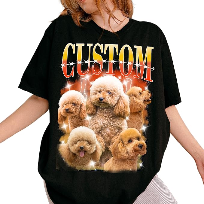 Custom Dog Mom Shirt for Women Pet Ears Sweatshirt by CustomUnique