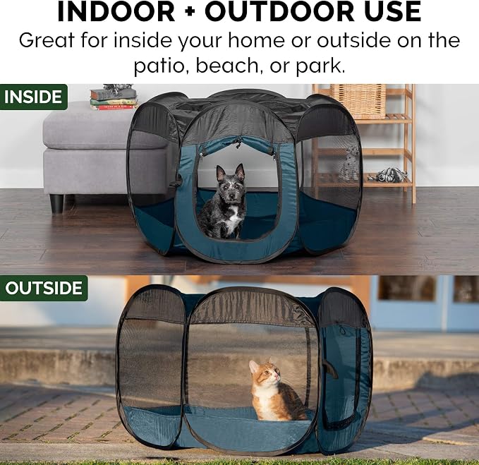 Furhaven Pop Up Playpen Pet Tent Playground - Image 5
