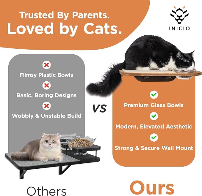 INICIO Cat Shelves – Dog Proof Feeding Station - Image 6