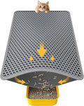 Cat Litter Mat - 23.2'' x 14.6'' Small Litter Trapping Mat, Waterproof by Powools