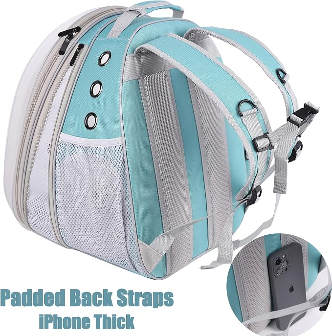 Dual Expandable Cat Backpack Carrier, Fit up to 20 lbs, Expandable Pet Carrier - Image 4