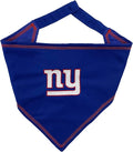 NFL New York Giants TIE Bandana, Small/Medium. Dog Bandana Scarf Bib by PETSFIRST