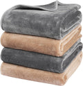 Onarway Dog Blanket Washable for Puppy: 4 Packs Dog Blankets 28”x20” by Onarway