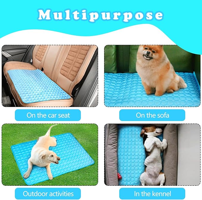 Dog Cooling Mat for Dogs, Pet Cooling Pad Bed for Dog Easy Washable for All - Image 6