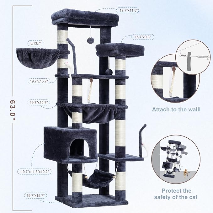 Cat Tree, Cat Tower for Large Cats - Image 7