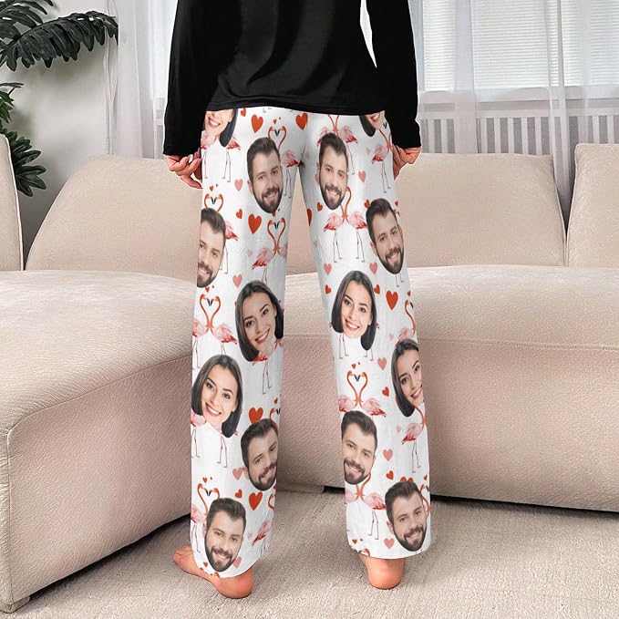Custom Pajamas Pants with Photo - Image 5