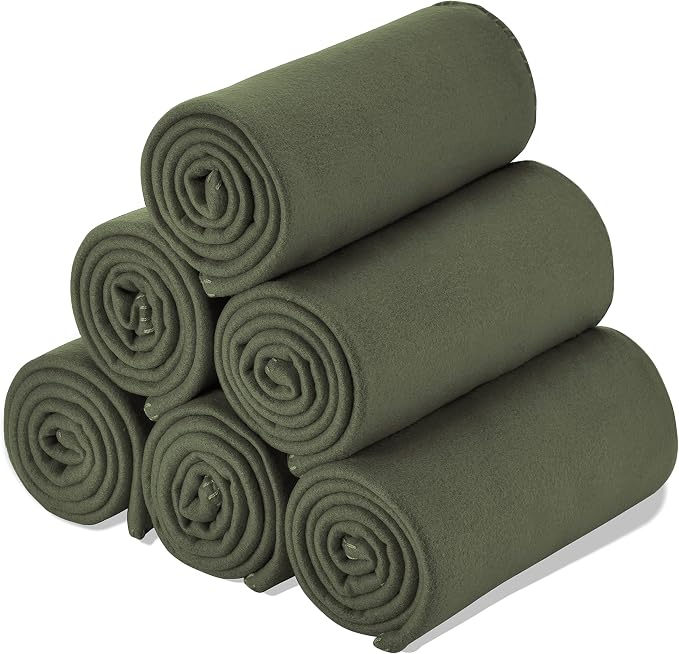 Fleece Throw Blanket Set Bulk for Travel Kids Outdoor Wedding Pet by SPEICALGLORY
