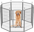 Dog Playpen, 32/40/45 Inch Height in Heavy Duty, Folding Indoor Outdoor by BestForYourPets