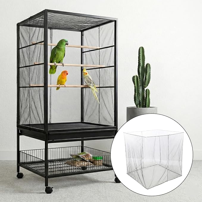 Large Bird Cage Seed Cather - Image 5
