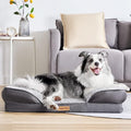 Dog Bed for Small and Medium Dogs & Cats, Waterproof Lining for Indoor Outdoor by SLEEPZONELIFE