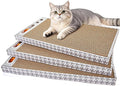 Cat Scratching Board 3 Pack – Reversible Cardboard Scratcher by Unknown
