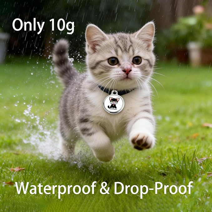 GPS Pet Tracker with Apple Find My Network, Android Compatibility, Real-Time - Image 2