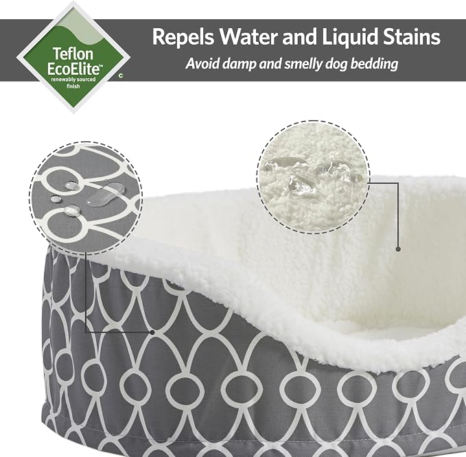 MidWest Homes for Pets Orthoperdic Egg-Crate Nesting Pet Bed w/Teflon Fabric - Image 3