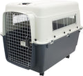 SportPet Designs Plastic Kennels Rolling Plastic Wire Door Travel Dog Crate by SportPetDesigns