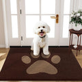 Buganda Dog Door Mat for Muddy Paws, Absorbent Dirt Trapper Non Slip Indoor by Buganda
