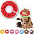 Cat Cone Collar Soft, Adjustable Cat Recovery Collars Kitten Cones to Stop by Seyezo