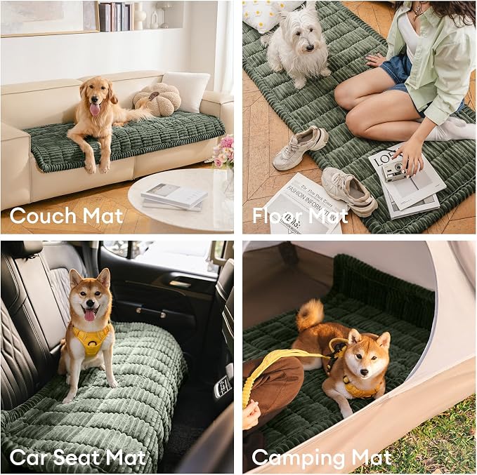 FUNNY FUZZY Pet Couch Covers for Sofa, Washable Dog Couch Cover Protector for - Image 5