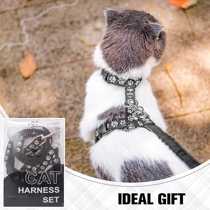 BEAUTYZOO Cat Harness and Leash Set Escape Proof - Image 5