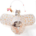 Tempcore Pet Tunnel Tube Toys 3 Way Collapsible, Cat Tunnels by Tempcore