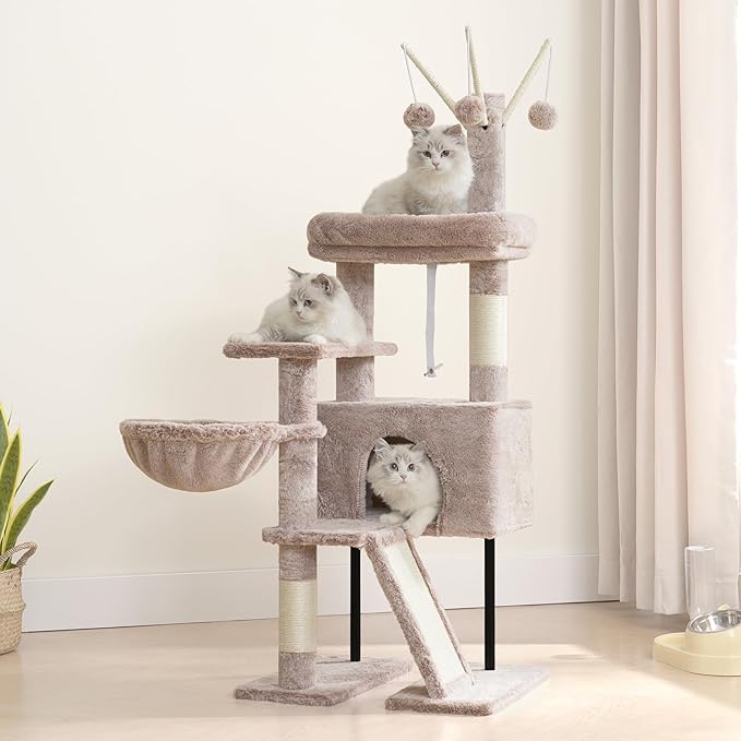 Cat Tree for Indoor Cats, Cat Tower by Gitelnour