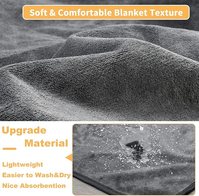 Dog Pee Pad Washable Extra Large, 72x72 Instant Absorb Training Pads, Non-Slip - Image 2